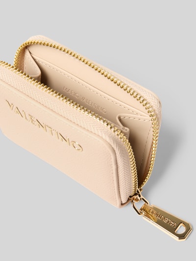 VALENTINO BAGS Portemonnee met logo-applicatie, model 'Fae' Ecru - 3