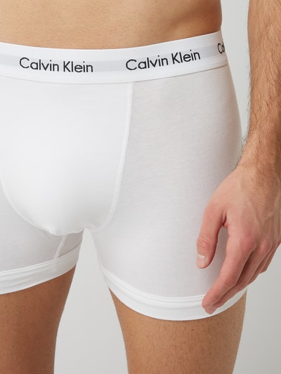 Calvin Klein Underwear Boxershort met logo in band in een set van 3 stuks Wit - 4