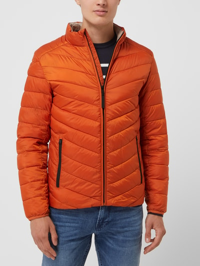 Tom Tailor Light-Steppjacke mit Stehkragen - wasserabweisend Orange 4