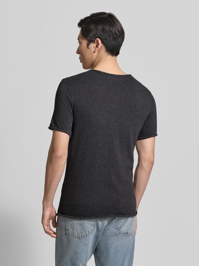 American Vintage Slim Fit T-Shirt mit Rundhalsausschnitt Modell 'Sonoma' Anthrazit 5