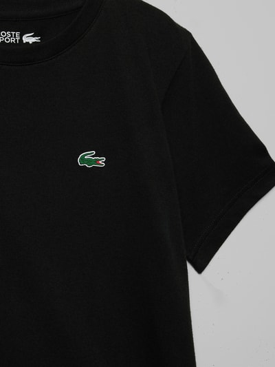Lacoste T-Shirt mit Label-Detail Black 2