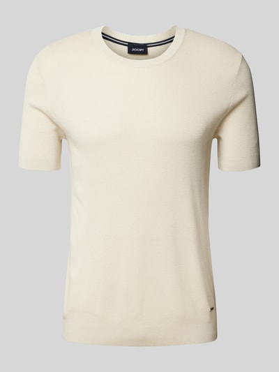 JOOP! Collection T-Shirt in Strick-Optik Modell 'Valdro' Offwhite 2