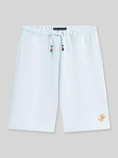 Tommy Hilfiger Teens Wide Leg Shorts aus reiner Baumwolle Bleu 2