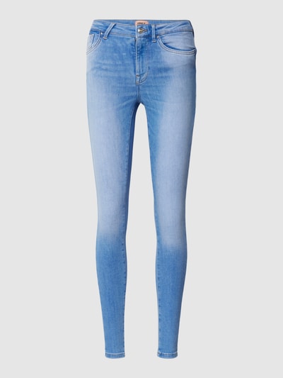 Only Jeansy o kroju skinny fit z 5 kieszeniami model ‘POWER LIFE’ Jeansowy niebieski 2