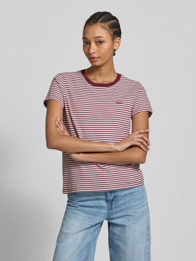 Levi's® T-Shirt mit Label-Badge Modell 'PERFECT TEE' Rosa 4