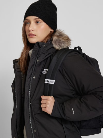 The North Face Jack met labelstitching, model 'Artic Bomber' Zwart - 3