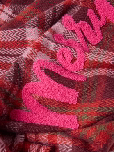 Codello Schal mit Ausfransungen Rot 2