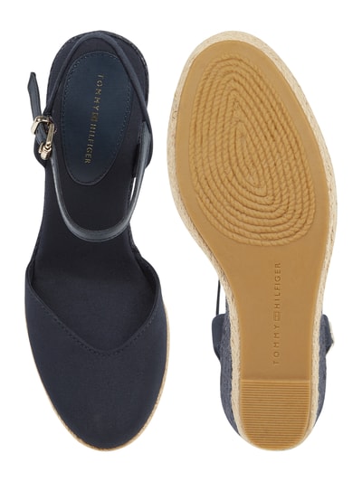 Tommy Hilfiger Wedges mit Fesselriemen  Dunkelblau 5