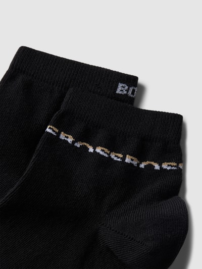 BOSS Socken mit Label-Print im 2er-Pack Black 2