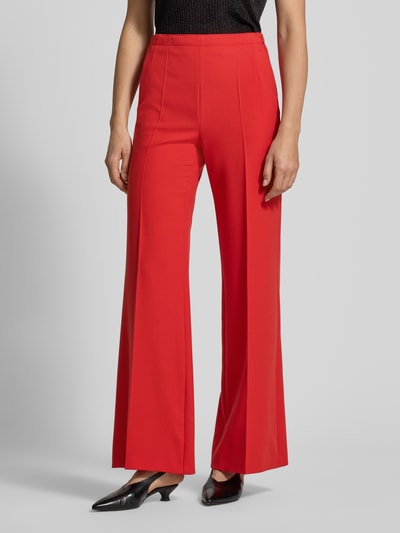 windsor. Stoffen broek met achterzakken Rood - 4