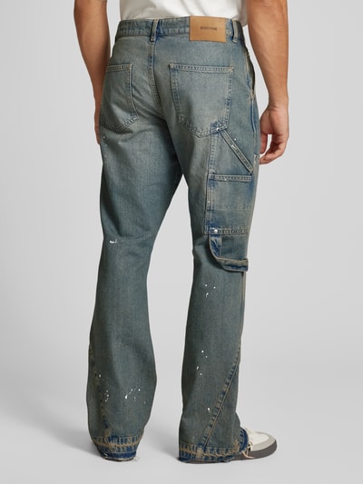 EIGHTYFIVE Flared Jeans mit französischen Eingrifftaschen Jeansblau 5