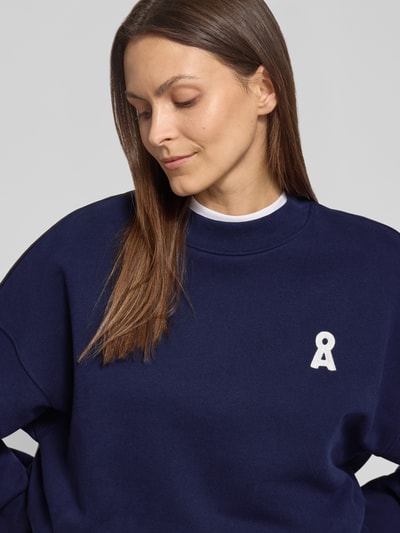 Armedangels Oversized sweatshirt van puur biologisch katoen, model 'ICONIC ALIZAA' Marineblauw - 3