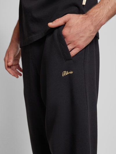 BLKVIS Regular fit sweatpants met steekzakken opzij Zwart - 3