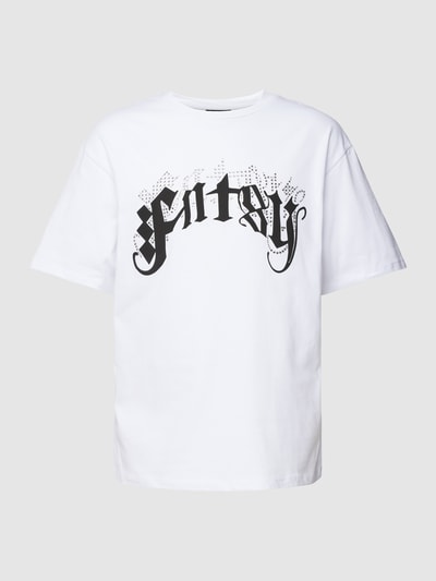 FNTSY T-shirt met logoprint Wit - 2