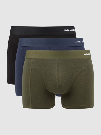 Jack & Jones Boxershort in een set van 3 Olijfgroen - 1