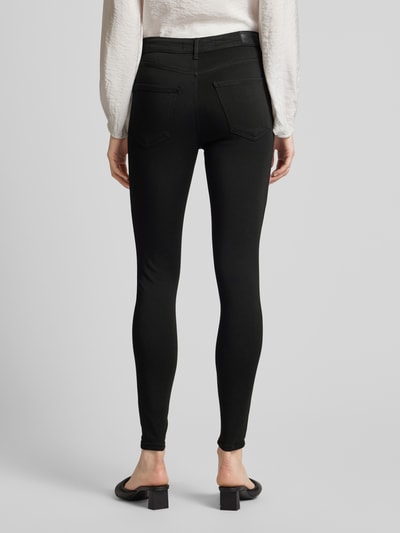 Vero Moda Skinny fit jeans in 5-pocketmodel, model 'SOPHIA' Zwart - 5