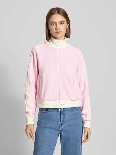 adidas Originals Sweatjack met opstaande kraag Roze gemêleerd - 4