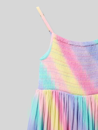 DANAMADE Kleid aus Viskose mit verstellbaren Spaghettiträgern Pink 2