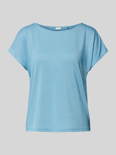 s.Oliver BLACK LABEL T-shirt met ronde hals Lichtblauw - 2