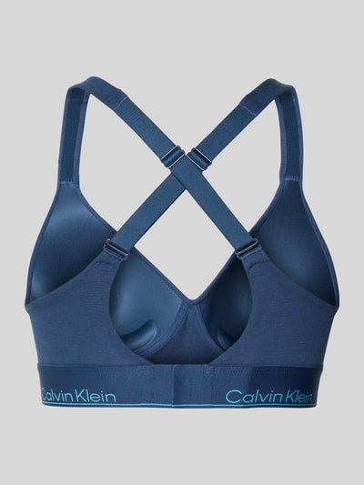 Calvin Klein Underwear Beha met elastische band met logo Blauw - 3