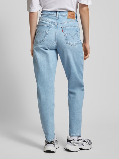 Levi's® Jeansy o kroju mom fit z wysokim stanem i 5 kieszeniami Jeansowy niebieski 5