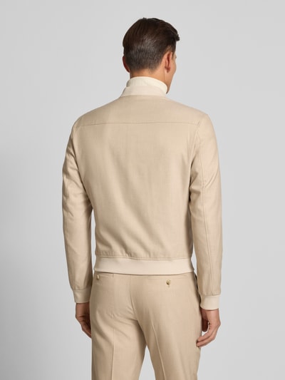 MCNEAL Kurtka z prążkowanymi wykończeniami Beżowy 5