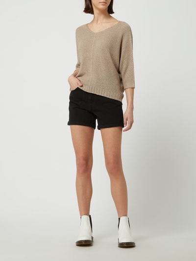 Vero Moda Jeansshorts aus Baumwolle Modell 'Nineteen' Black 1