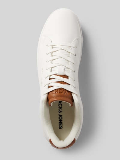 Jack & Jones Sneaker mit Label-Print Modell 'BOSS' Weiss 4