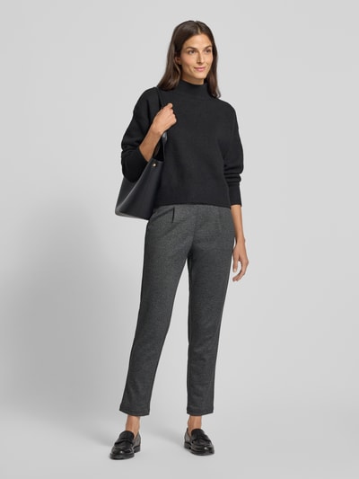 Christian Berg Woman Stoffen broek met elastische band Zwart - 1