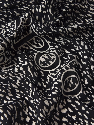 Marc O'Polo Sjaal met korte franjes Zwart - 2