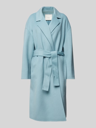 Calvin Klein Womenswear Wollmantel mit Bindegürtel Aqua 2