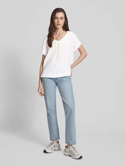 Sportalm Blusenshirt mit Neckholder Offwhite 1