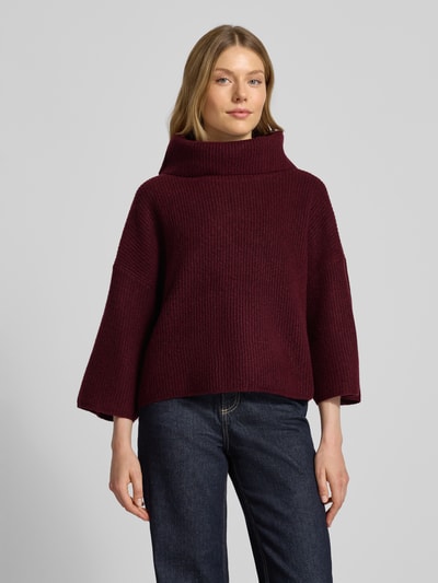 comma Coltrui met extra brede schouders Bordeaux - 4