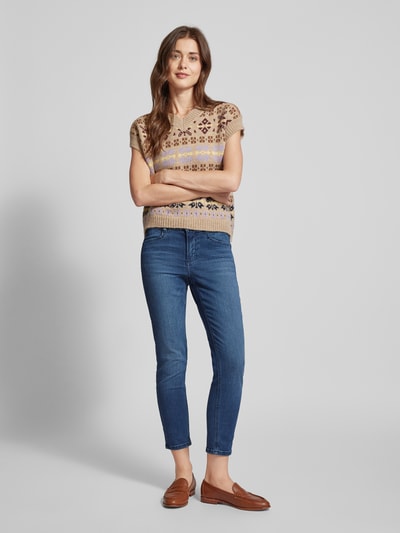 Angels Slim fit 7/8-jeans met elastische band, model 'ORNELLA SPORTY' Lichtblauw - 1