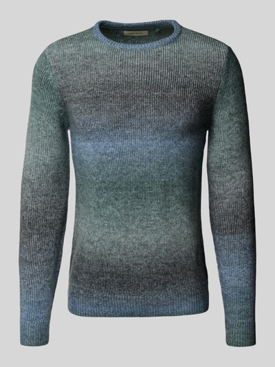 Blend Gebreide pullover met ronde hals, model 'DANNIE' Lichtblauw - 2