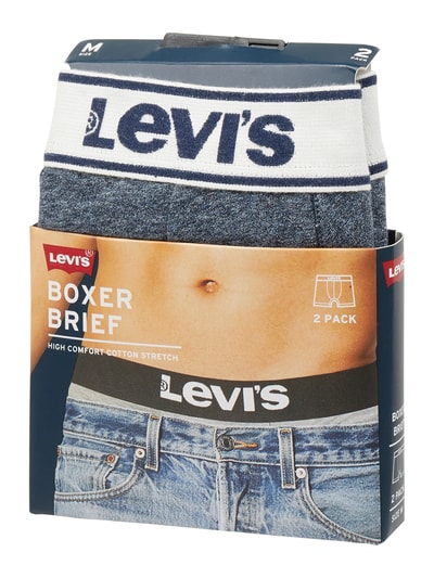 Levi's® Obcisłe bokserki z dodatkiem streczu w zestawie 2 szt. Ciemnoniebieski 2