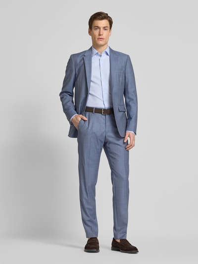 Tiger Of Sweden Slim Fit Anzug aus reiner Viskose Modell 'JAMIE' Rauchblau 1