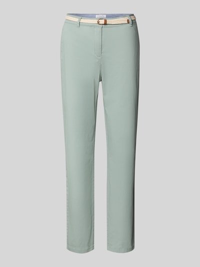 Christian Berg Woman Chino mit Gürtel und Gesäßtaschen Mint 1