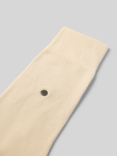 Burlington Socken mit Logo-Detail Modell 'Lord SO' Sand 2