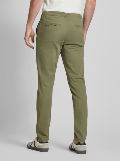 Jack & Jones Baggy Fit Jeans im 5-Pocket-Design Modell 'MARCO BOWIE' Oliv 5