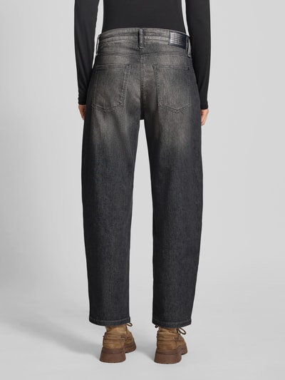MAC Barrel Fit Jeans mit Eingrifftaschen Modell 'DANNI' Mittelgrau 5