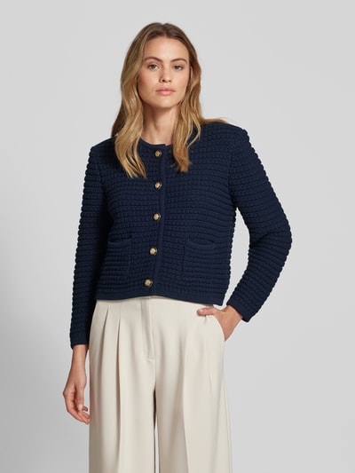 Bash Cardigan mit aufgesetzten Taschen Modell 'GASPARD' Marine 4