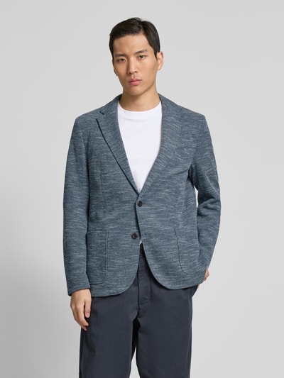 camel active Marynarka na dwa guziki o kroju regular fit z kołnierzem z połami Granatowy 4