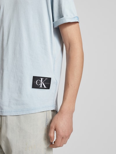 Calvin Klein Jeans T-shirt z naszywką z logo Jasnoniebieski 3