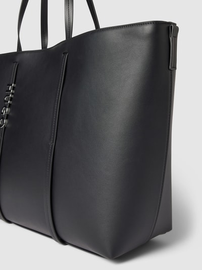 HUGO Shopper mit Label-Applikation Modell 'Mel' Black 3