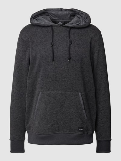 Rip Curl Hoodie in Melange-Optik Modell 'CRESCENT' Dunkelgrau Melange 2