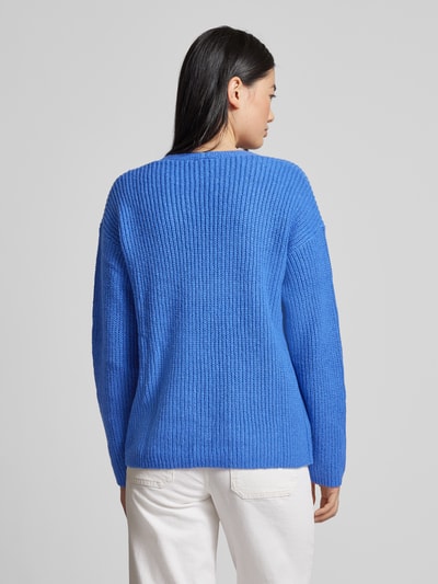 Tom Tailor Pullover met V-hals Blauw - 5