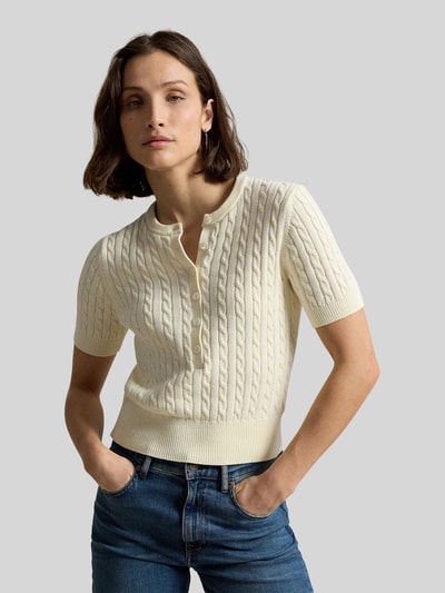 Polo Ralph Lauren regular fit pullover van puur katoen Offwhite - 4
