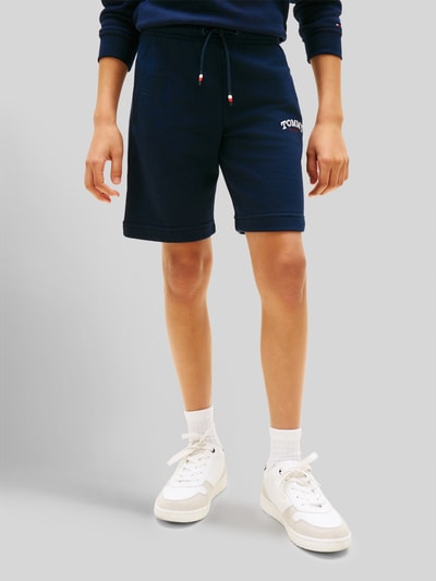 Tommy Hilfiger Kids Regular Fit Sweatshorts aus Baumwoll-Mix Marine 4