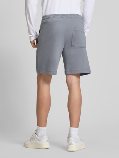 JACK & JONES Sweatshorts mit Label-Stitching Modell 'KARL' Rauchblau 5